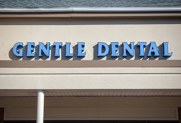 Gentle Dental Beverly Signage
