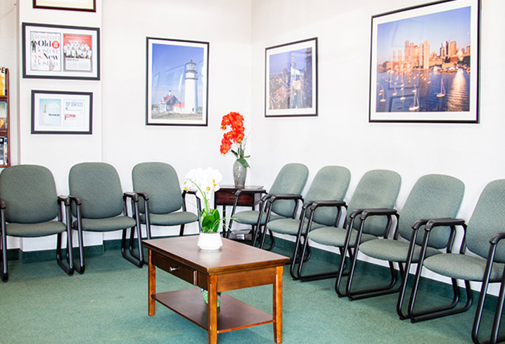 Gentle Dental Somerville Waiting Area