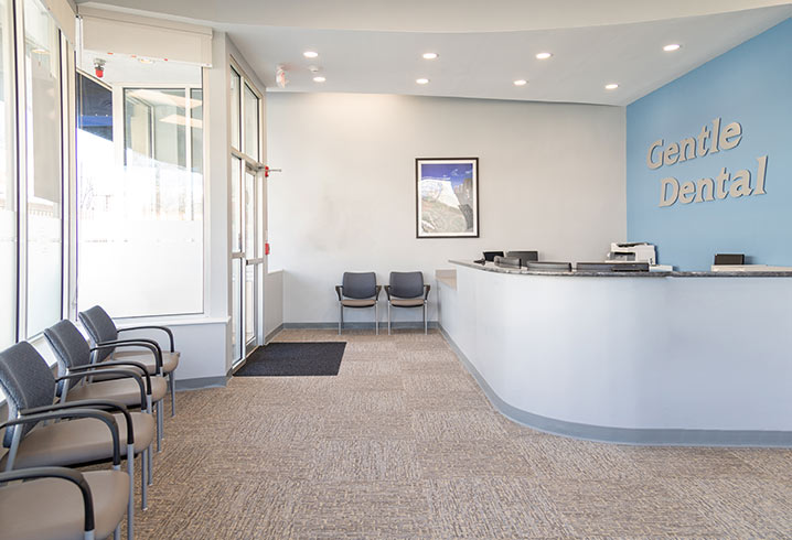 Gentle Dental Medford Waiting Area 