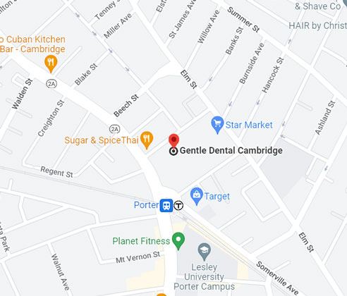 Gentle Dental Map Location