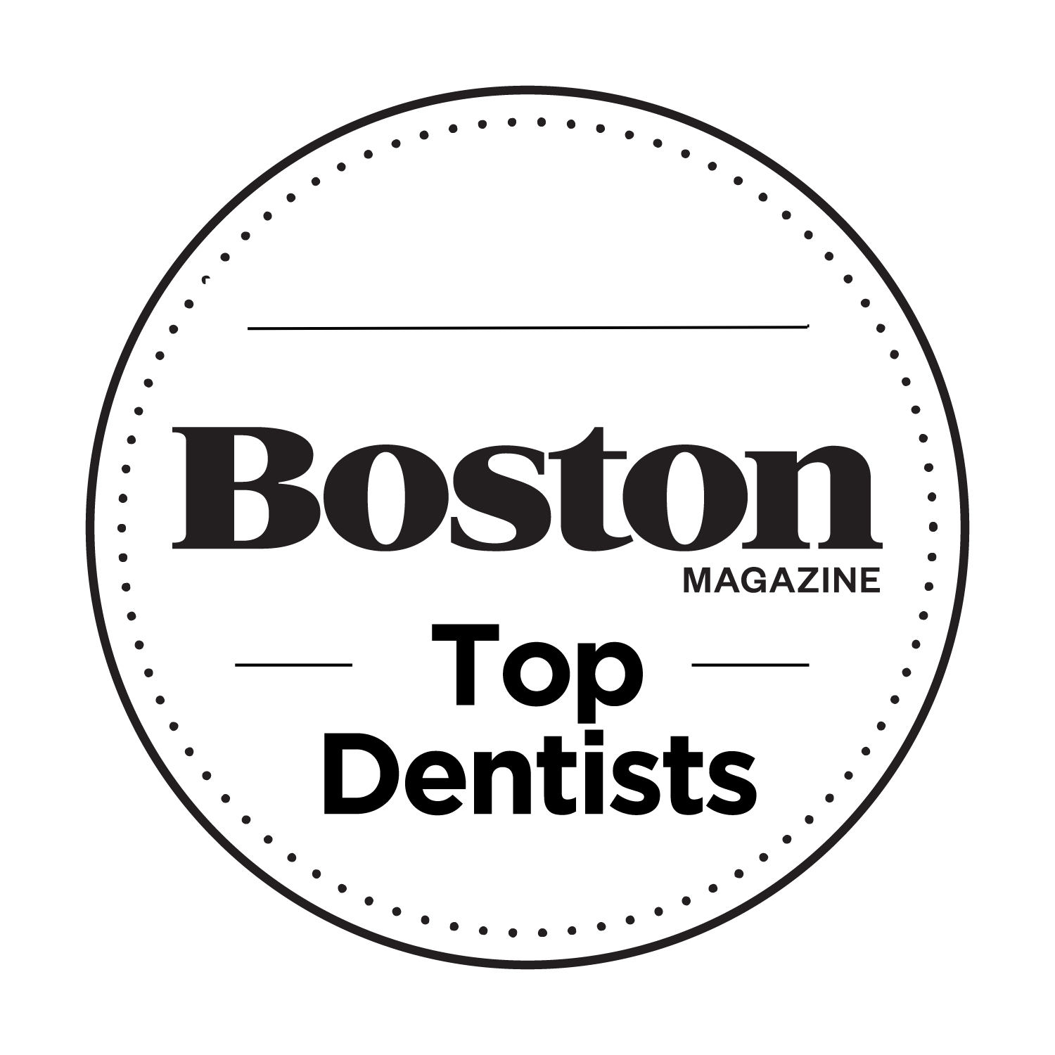 Boston Magazine Top Dentist 2020