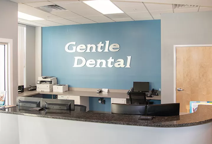 Gentle Dental Worcester Trolley Yard Reception